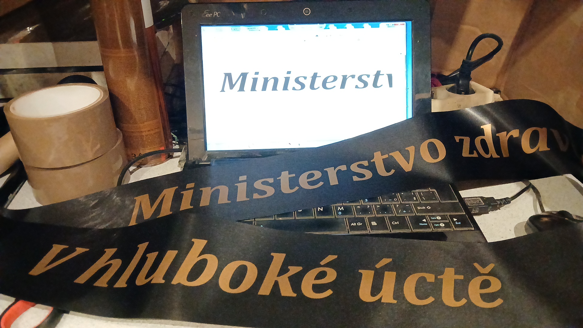 Tisk smuteční stuhy Praha_1